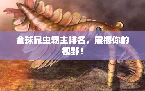全球昆蟲霸主排名，震撼你的視野！