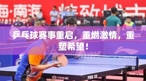 乒乓球賽事重啟，重燃激情，重塑希望！